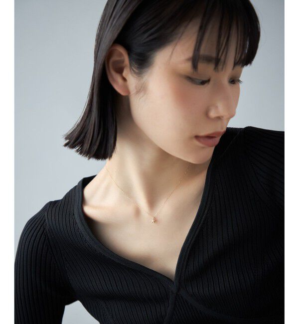 Jouete「[レイヤー] K10YG ネックレス スターフィッシュ」|ネックレス|