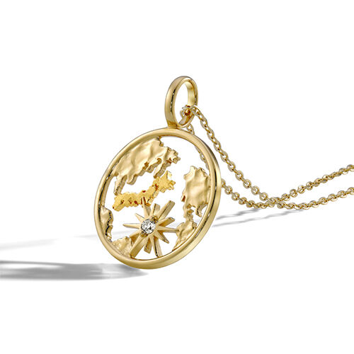STAR JEWELRY「STAR CHARMS（EARTH）」|ネックレス|