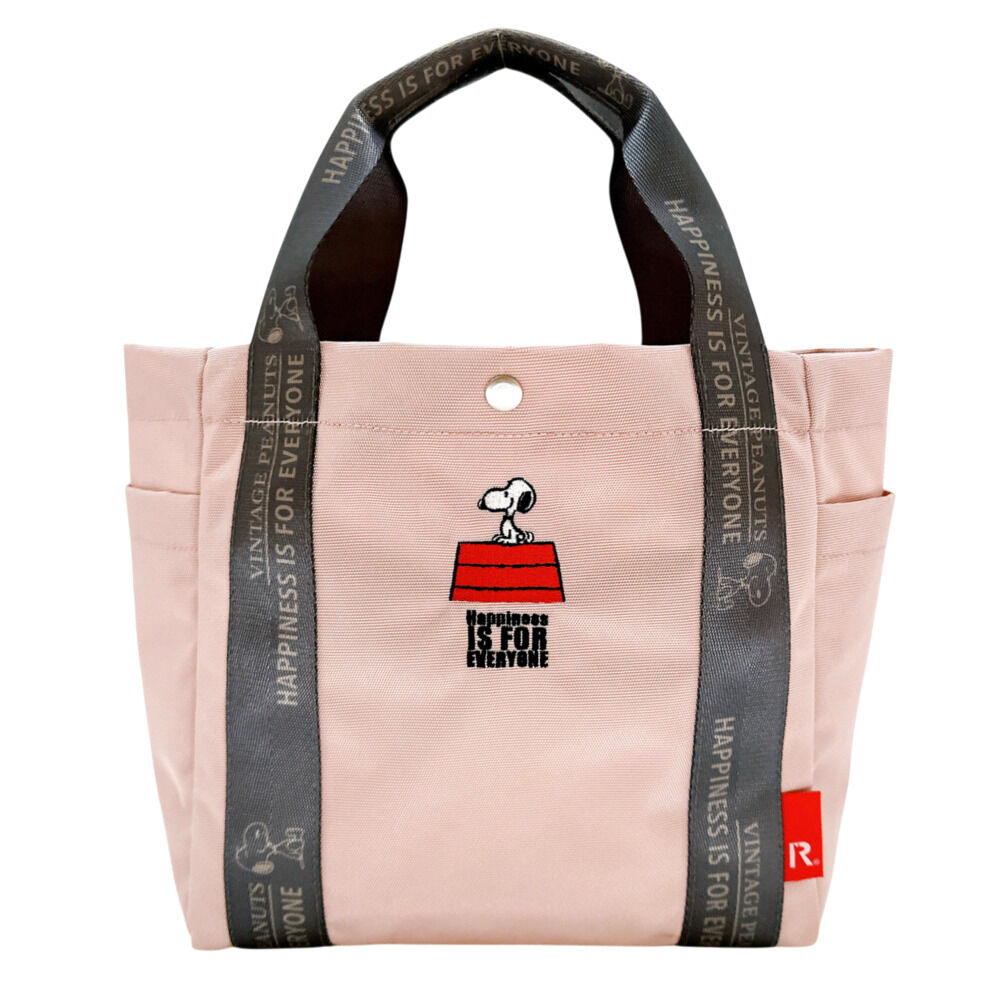 ROOTOTE「ルートート スヌーピー ROOTOTE 8504 通販 トートバッグ 手提げかばん 手提げバッグ」|トートバッグ|ピンク1