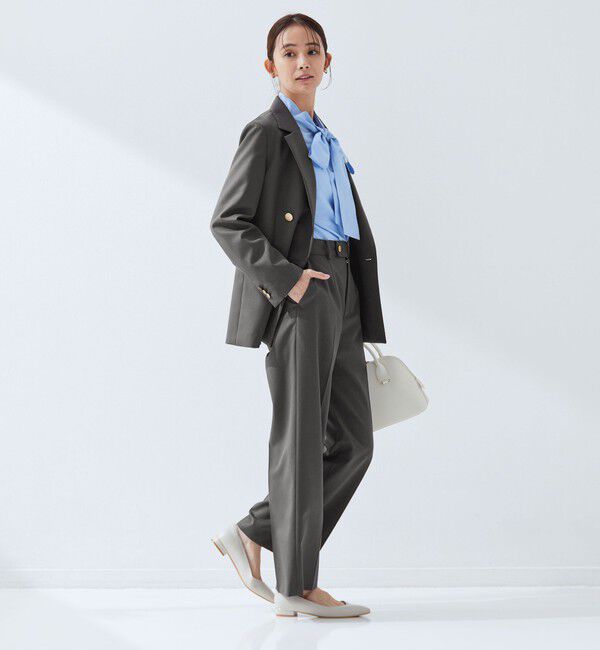 UNITED ARROWS green label relaxing「［size SHORT/TALLあり］Greed グリード ストレート パンツ ウォッシャブル」|スラックス|
