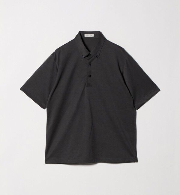 UNITED ARROWS green label relaxing「コットン ポリエステル ジャカード ナロー ボタンダウン ポロシャツ」|ポロシャツ|