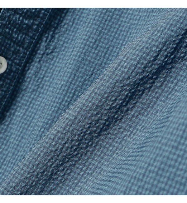 BEAMS PLUS「Adventure Shirt Ⅳ Seersucker Gingham」|シャツ・ブラウス|