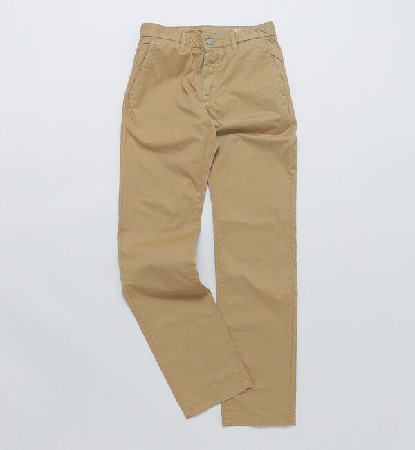 SHIPS「GROWN&SEWN: Independent Slim Pant - Feather Twill」|チノ|ライトブラウン