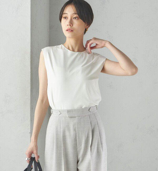 SHIPS for women「〈手洗い可能〉SORONA(R) 2WAY タンクトップ」|タンクトップ|