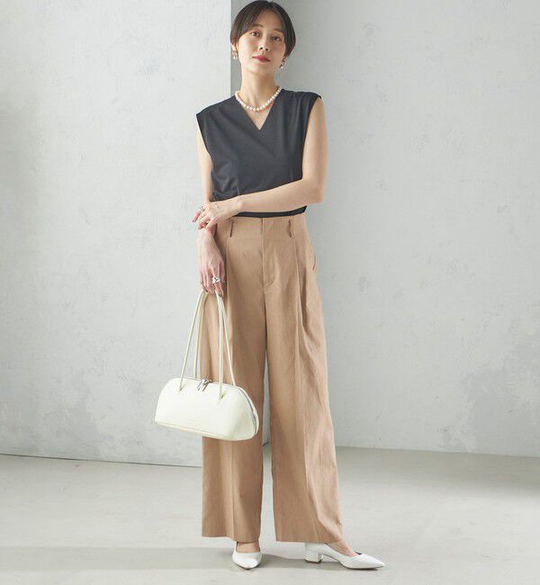 SHIPS for women「〈手洗い可能〉SORONA(R) 2WAY タンクトップ」|タンクトップ|