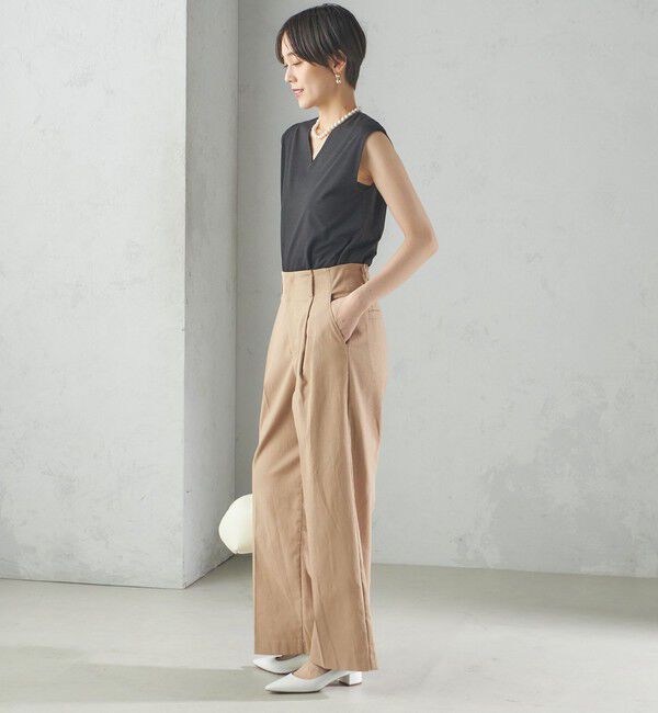 SHIPS for women「〈手洗い可能〉SORONA(R) 2WAY タンクトップ」|タンクトップ|