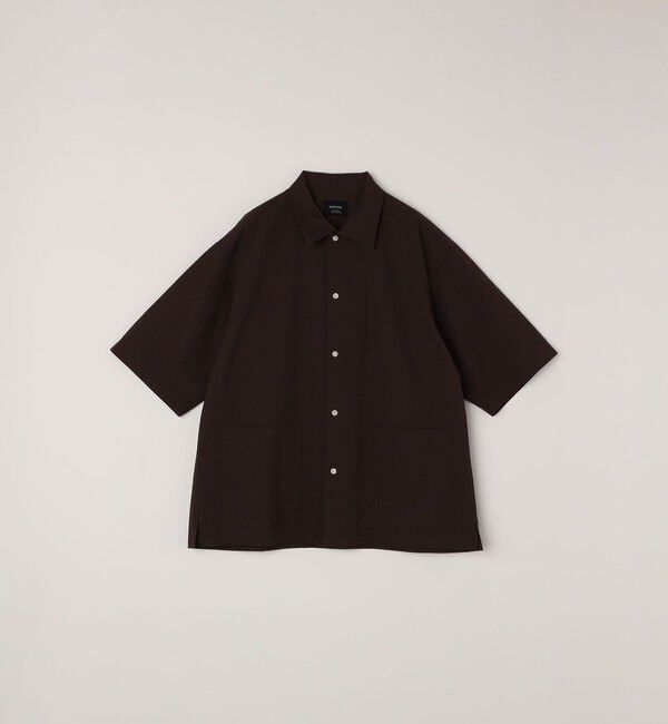 SHIPS any「SHIPS any:〈撥水/ストレッチ〉SOLOTEX(R) シアサッカー キャンプポケット シャツ」|シャツ・ブラウス|