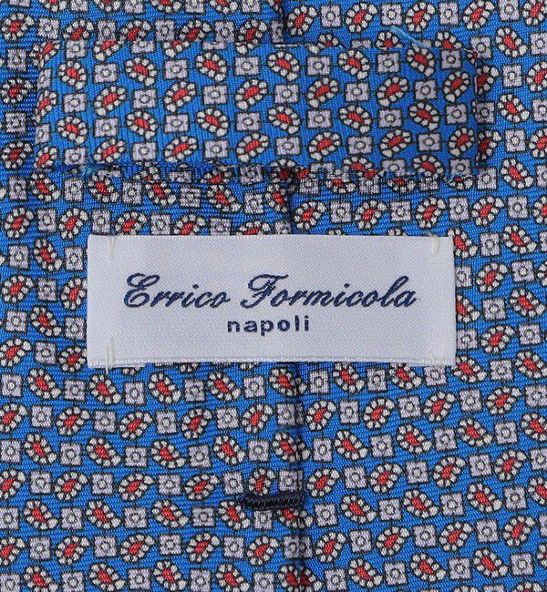 SHIPS「Errico Formicola: シルク プリント マイクロ コモン ネクタイ」|ネクタイ・蝶ネクタイ|
