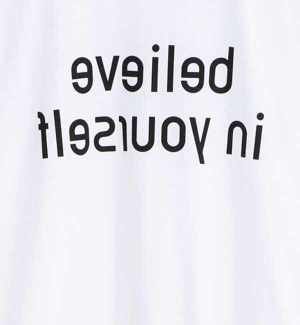 TOMORROWLAND BUYING WEAR「TANG TANG MIRROR BELIEVE プリントTシャツ」|Tシャツ・カットソー|