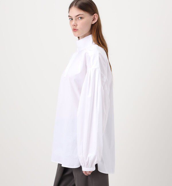 TOMORROWLAND BUYING WEAR「BOURRIENNE SHIRT スタンドカラーシャツ」|シャツ・ブラウス|