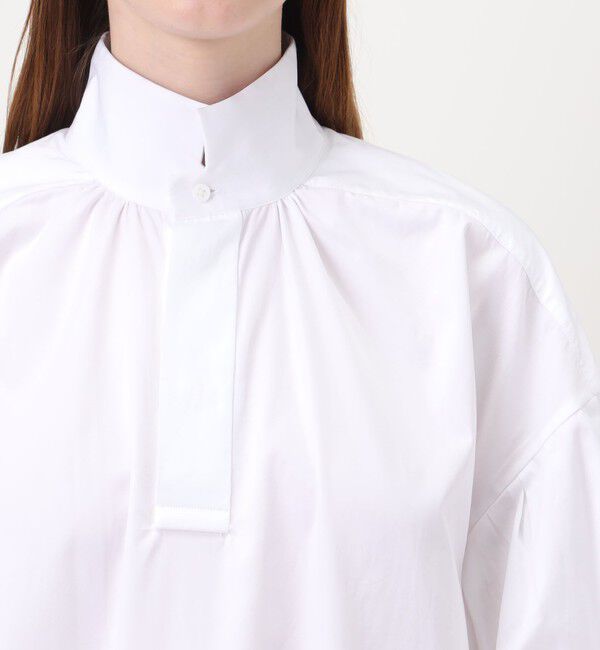 TOMORROWLAND BUYING WEAR「BOURRIENNE SHIRT スタンドカラーシャツ」|シャツ・ブラウス|