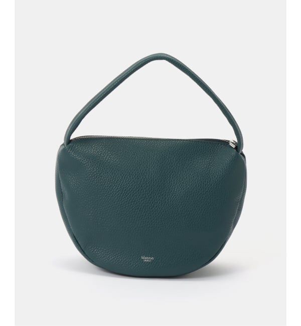  「【blancle/ ブランクレ】Semi circle small bag」|ハンドバッグ|グリーン A