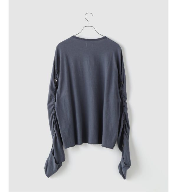 JOINT WORKS「Name./ネーム GATHERED LONG SLEEVE TEE」|Tシャツ・カットソー|