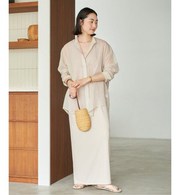 Plage「organdy sheer シャツ」|シャツ・ブラウス|