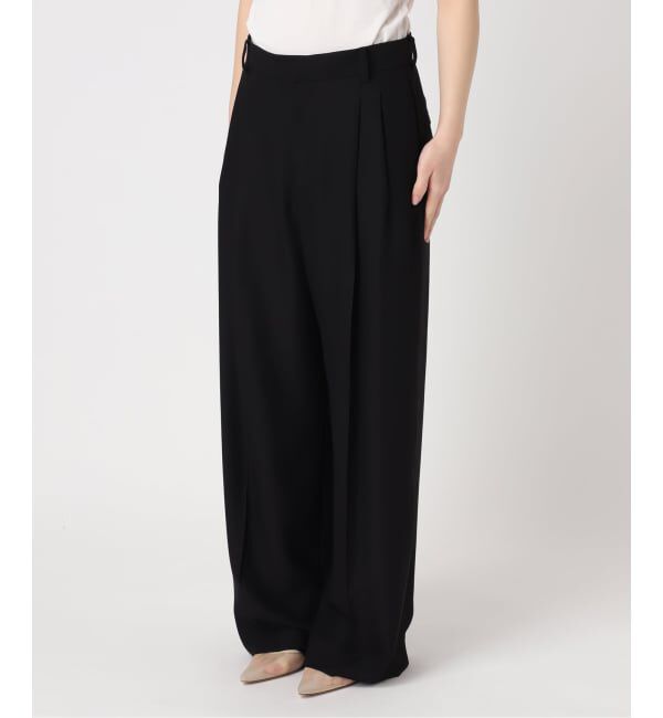 Plage「2 Tuck Elegant パンツ」|スラックス|