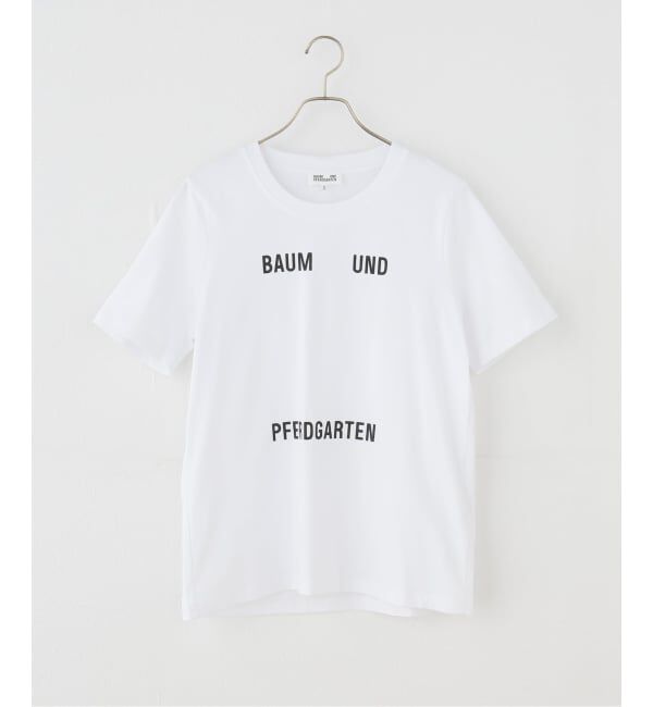 IENA「BAUM UND PFERDGARTEN/バウム ウンド ヘルガーデン LOGO T Tシャツ JAWO24593」|Tシャツ・カットソー|