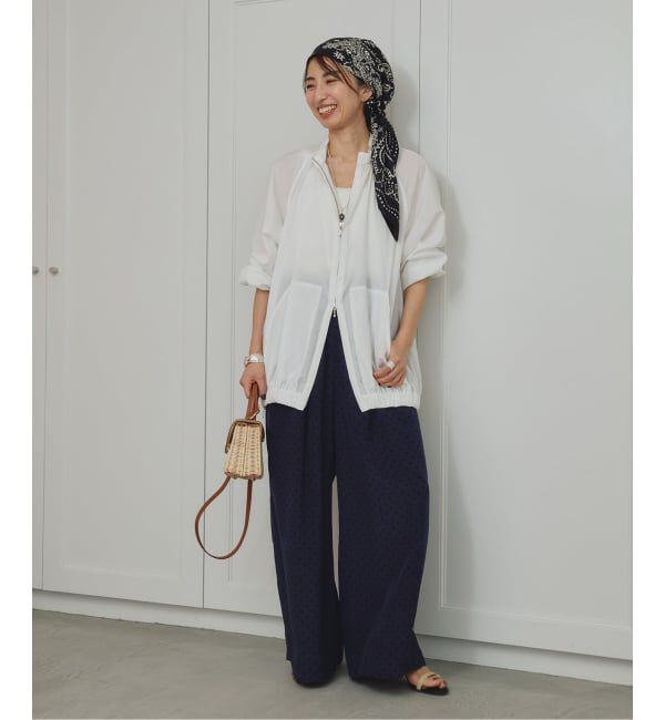 VERMEIL par iena「《予約》ドットワイドパンツ」|その他|