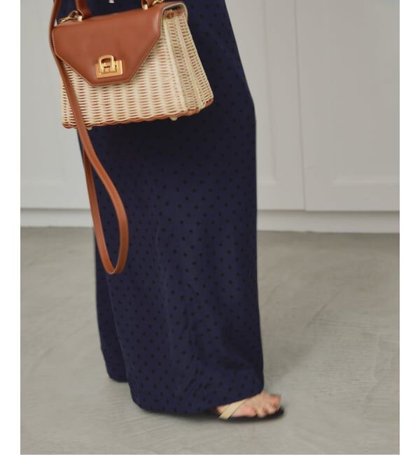 VERMEIL par iena「《予約》ドットワイドパンツ」|その他|