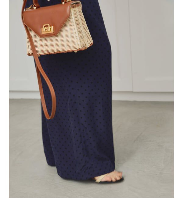VERMEIL par iena「《予約》ドットワイドパンツ」|その他|