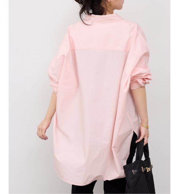 SLOBE IENA「《WEB限定/追加》オーバーサイズシャツ」|シャツ・ブラウス|