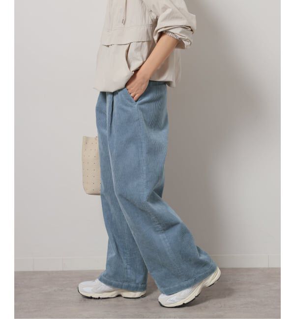 JOURNAL STANDARD relume「《追加 / 新色》ウォッシャブルコーデュロイタックワイドパンツ」|その他|