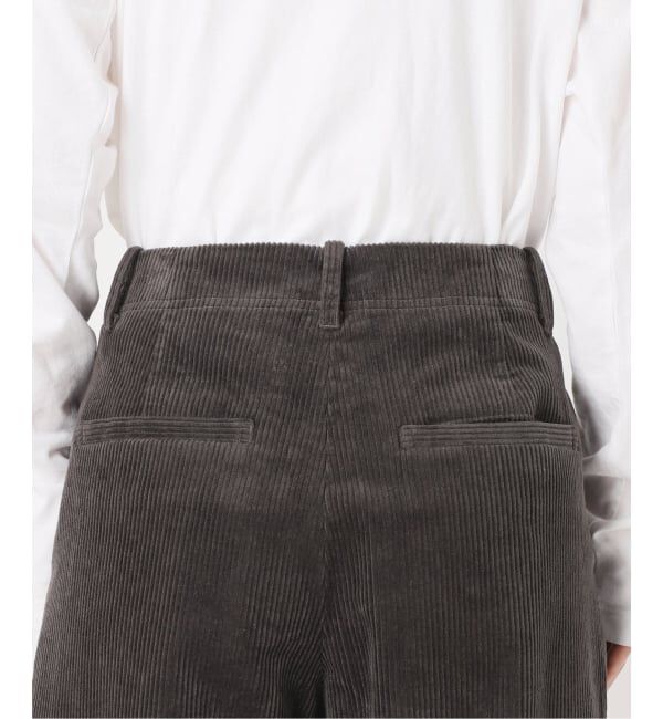 JOURNAL STANDARD relume「《追加 / 新色》ウォッシャブルコーデュロイタックワイドパンツ」|その他|