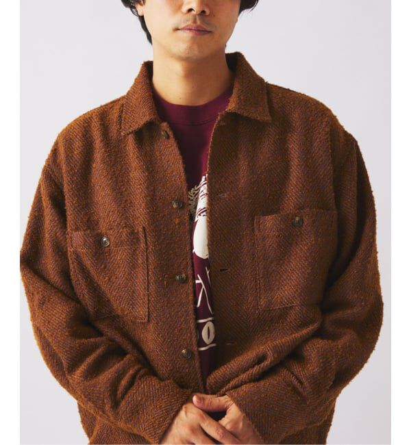 JOURNAL STANDARD relume「ビッグ ヘリンボン CPO シャツ ジャケット」|シャツ・ブラウス|