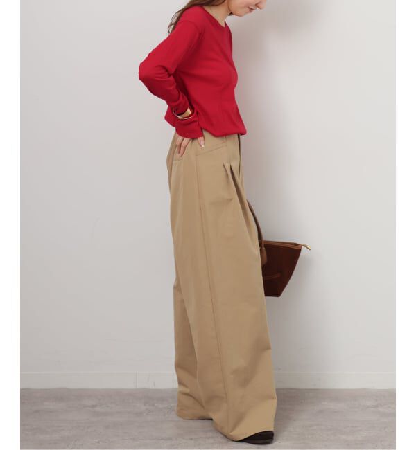 JOURNAL STANDARD relume「《追加5》シアークルーネックロングTシャツ」|Tシャツ・カットソー|