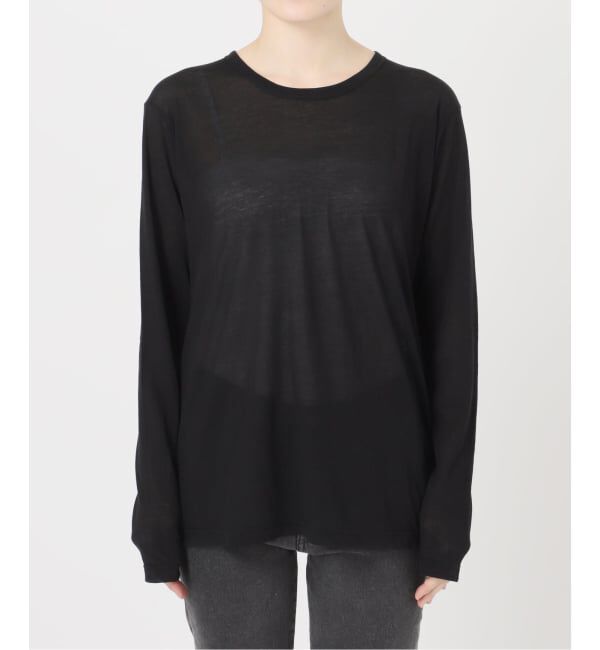 JOURNAL STANDARD relume「《追加5》シアークルーネックロングTシャツ」|Tシャツ・カットソー|
