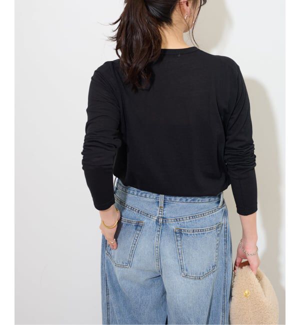 JOURNAL STANDARD relume「《追加5》シアークルーネックロングTシャツ」|Tシャツ・カットソー|