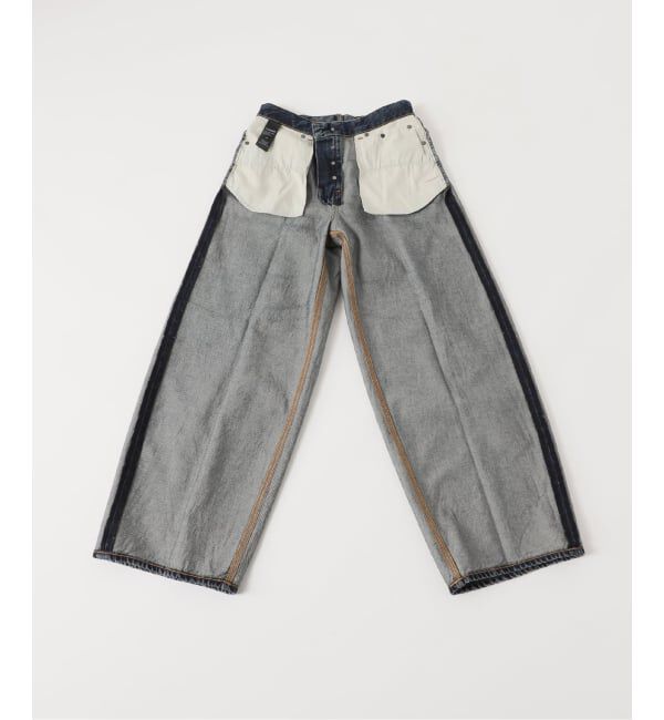 journal standard L'essage「【HAIKURE/ハイクル】BETHANY SHORT LENGTH INTENSE BLU　デニムパンツ」|デニム|