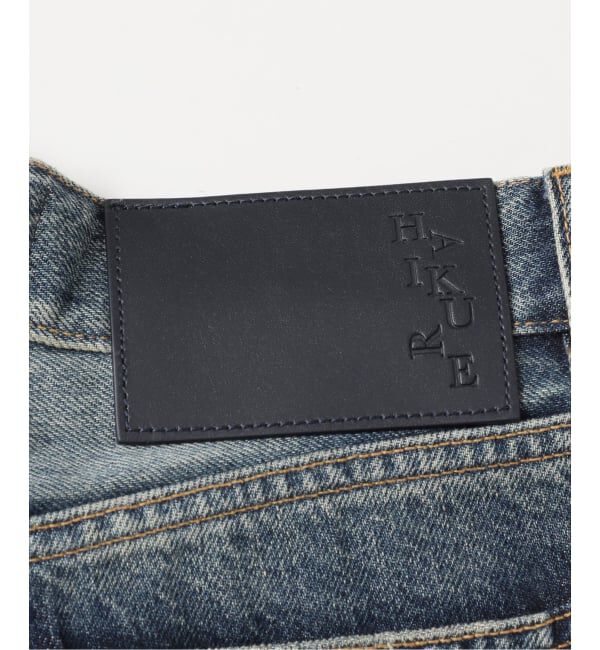 journal standard L'essage「【HAIKURE/ハイクル】BETHANY SHORT LENGTH INTENSE BLU　デニムパンツ」|デニム|