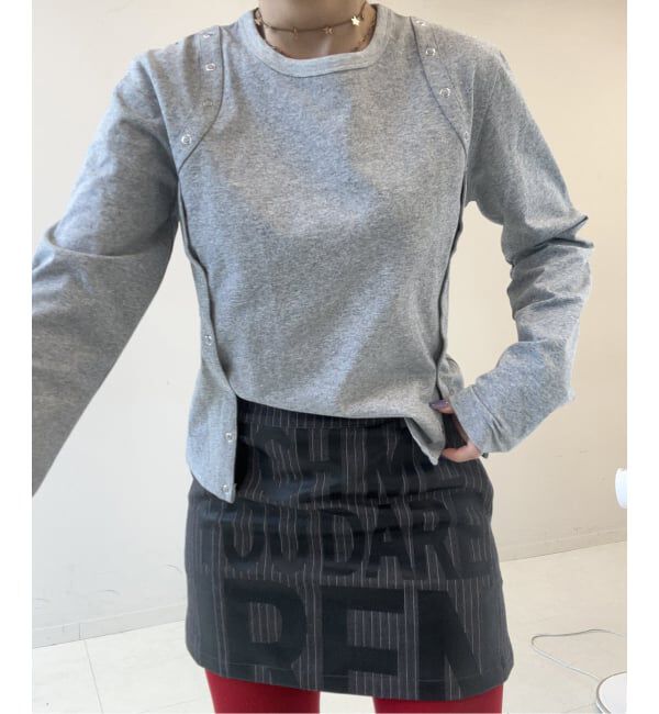 Oriens JOURNAL STANDARD「ボタンディテールロングスリーブTee」|Tシャツ・カットソー|