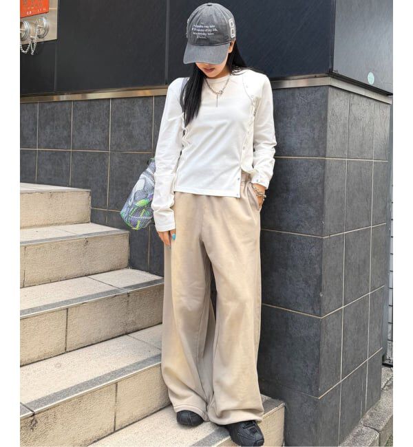 Oriens JOURNAL STANDARD「ボタンディテールロングスリーブTee」|Tシャツ・カットソー|