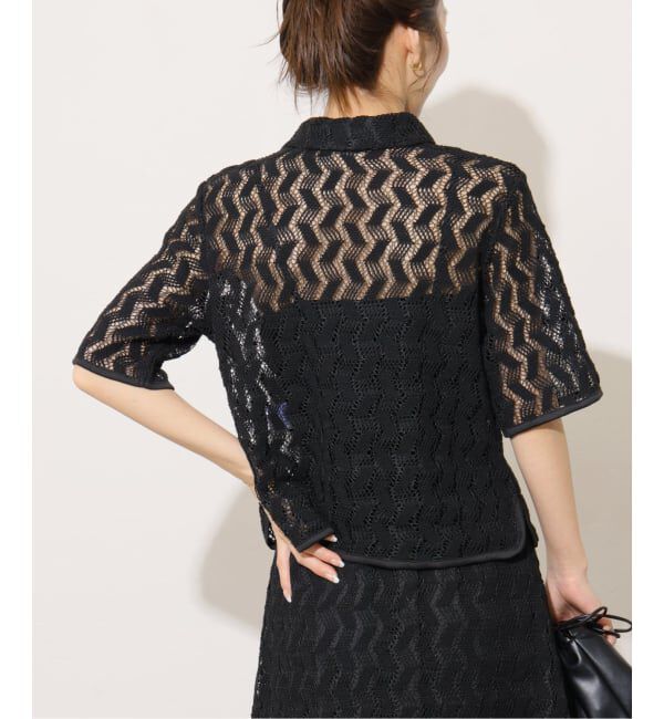 JOURNAL STANDARD relume「【TORRAZZO DONNA/トラッゾドンナ】ジオメトリックレースシャツ」|シャツ・ブラウス|