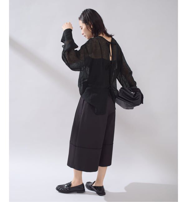 JOURNAL STANDARD「【osedit】 リネンメッシュ2WAY ブラウス」|シャツ・ブラウス|