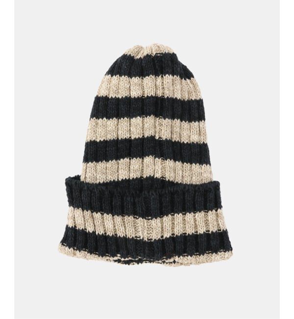 journal standard luxe「【HIGHLAND2000】 2 END STRIPE RIB CAP」|ニット帽|
