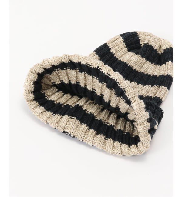 journal standard luxe「【HIGHLAND2000】 2 END STRIPE RIB CAP」|ニット帽|