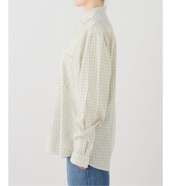 JOURNAL STANDARD「【gimaguas/ギマガス】 RUBEN SHIRT GREENBEIGE」|シャツ・ブラウス|