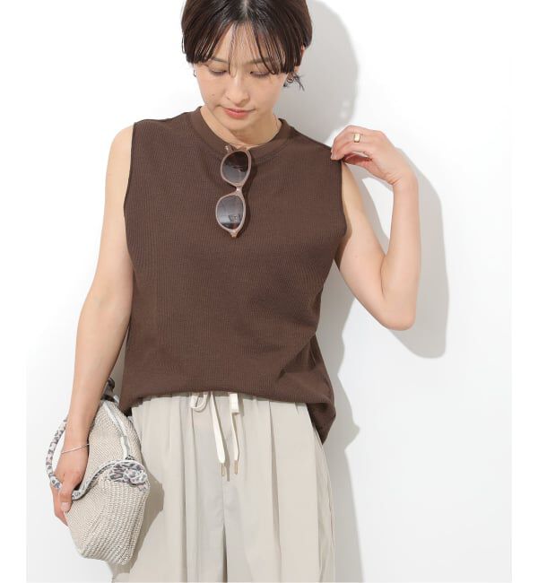 JOURNAL STANDARD relume「《追加3 / 新色》TCワッフルノースリーブ」|Tシャツ・カットソー|
