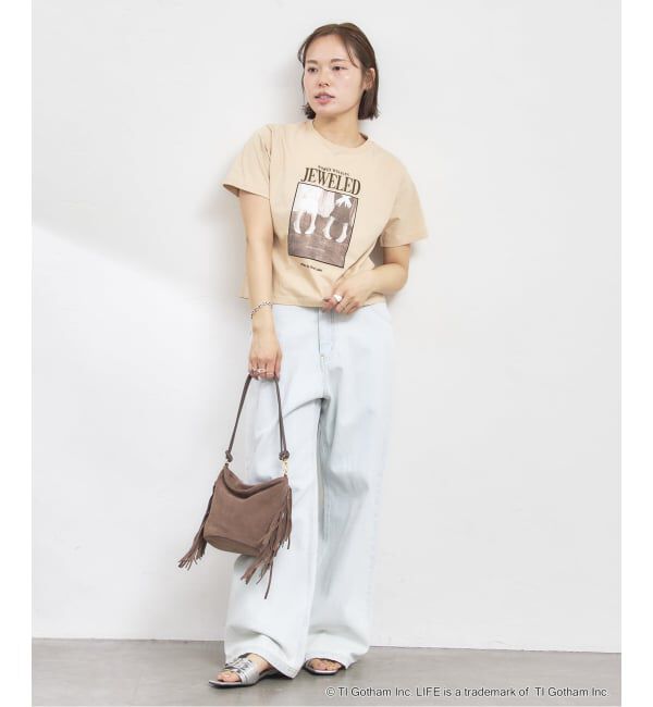 U by SPICK&SPAN「GOOD ROCK SPEED / グッドロックスピード LIFE PICTURE COLLECTION フォト Tee」|Tシャツ・カットソー|