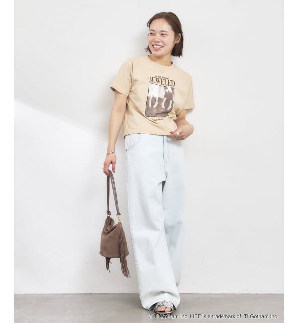 U by SPICK&SPAN「GOOD ROCK SPEED / グッドロックスピード LIFE PICTURE COLLECTION フォト Tee」|Tシャツ・カットソー|