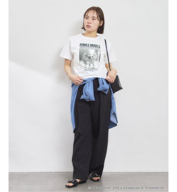 U by SPICK&SPAN「GOOD ROCK SPEED / グッドロックスピード LIFE PICTURE COLLECTION フォト Tee」|Tシャツ・カットソー|