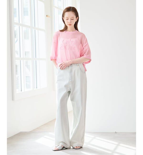 U by SPICK&SPAN「カラールーズデニム」|デニム|