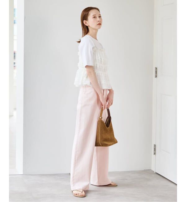 U by SPICK&SPAN「カラールーズデニム」|デニム|