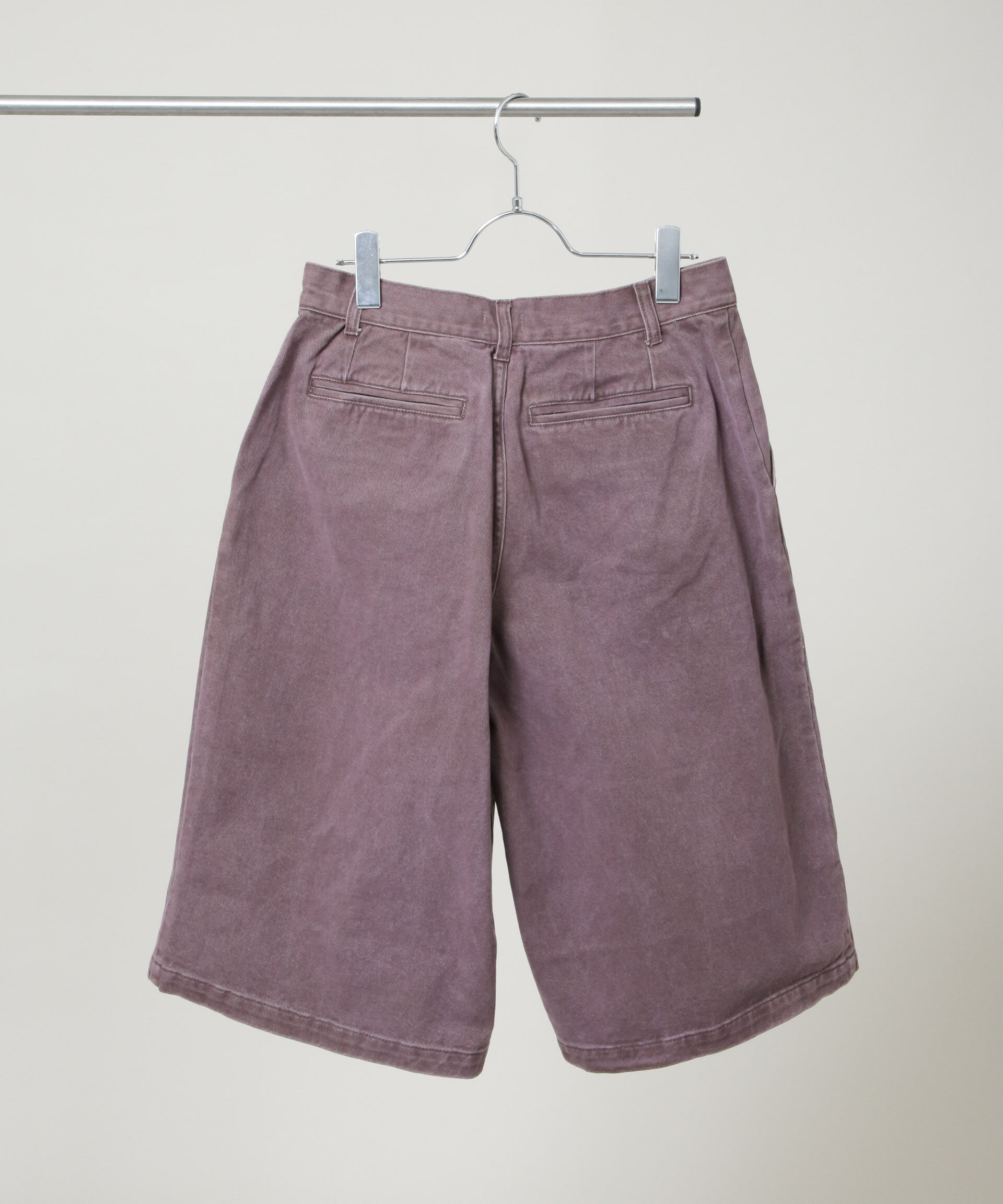 nano･universe「157/HALF TUCK SHORTS」|チノ|
