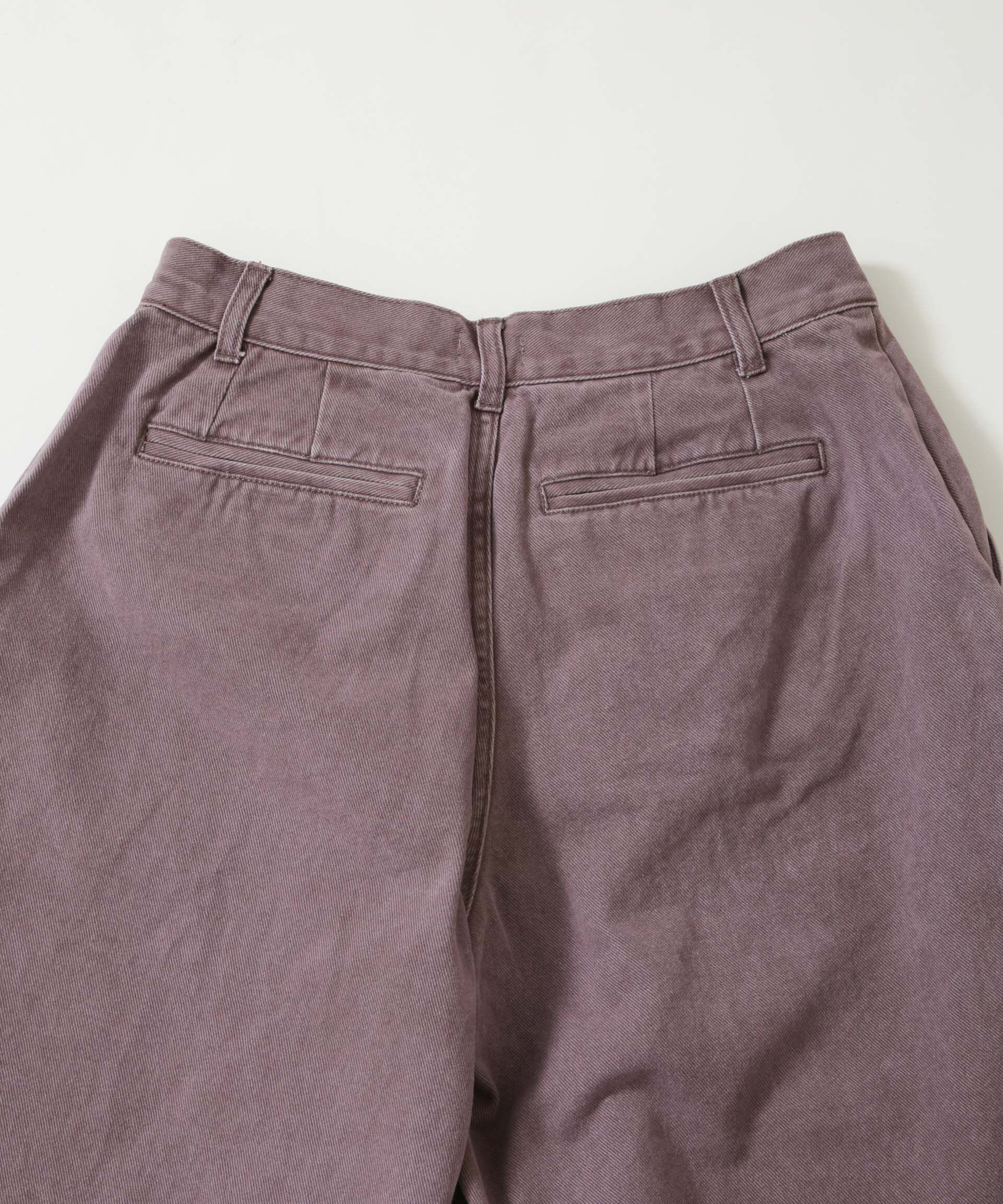 nano･universe「157/HALF TUCK SHORTS」|チノ|