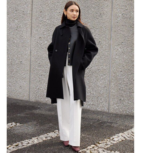23区「【Oggi1月号/CLASSY.11月号掲載】ウーステッドウール リブタートルネック ニット」|ニット・セーター|