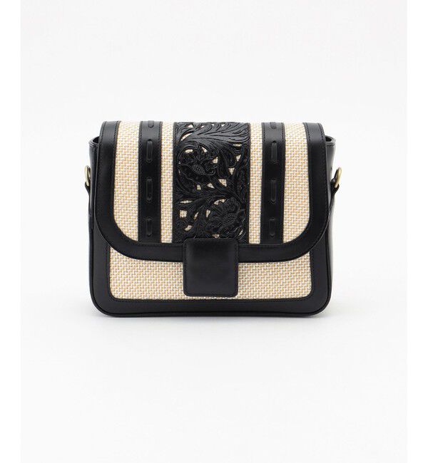 Carving Tribes「Cutwork mini Bag」|トートバッグ|ブラック