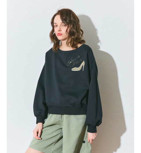 Grace Class「モチーフ刺繍スウェットトップ」|Tシャツ・カットソー|